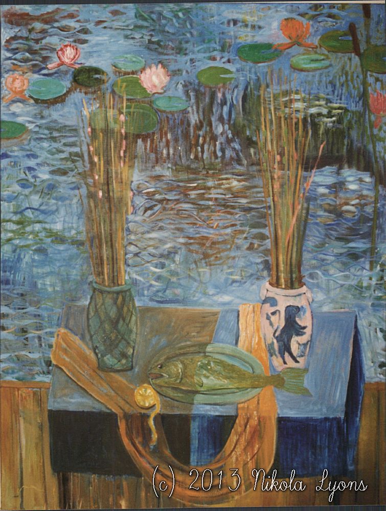 Nikola Lyons: Large Water Still Life